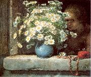 Jean-Franc Millet, Bouquet of Daisies